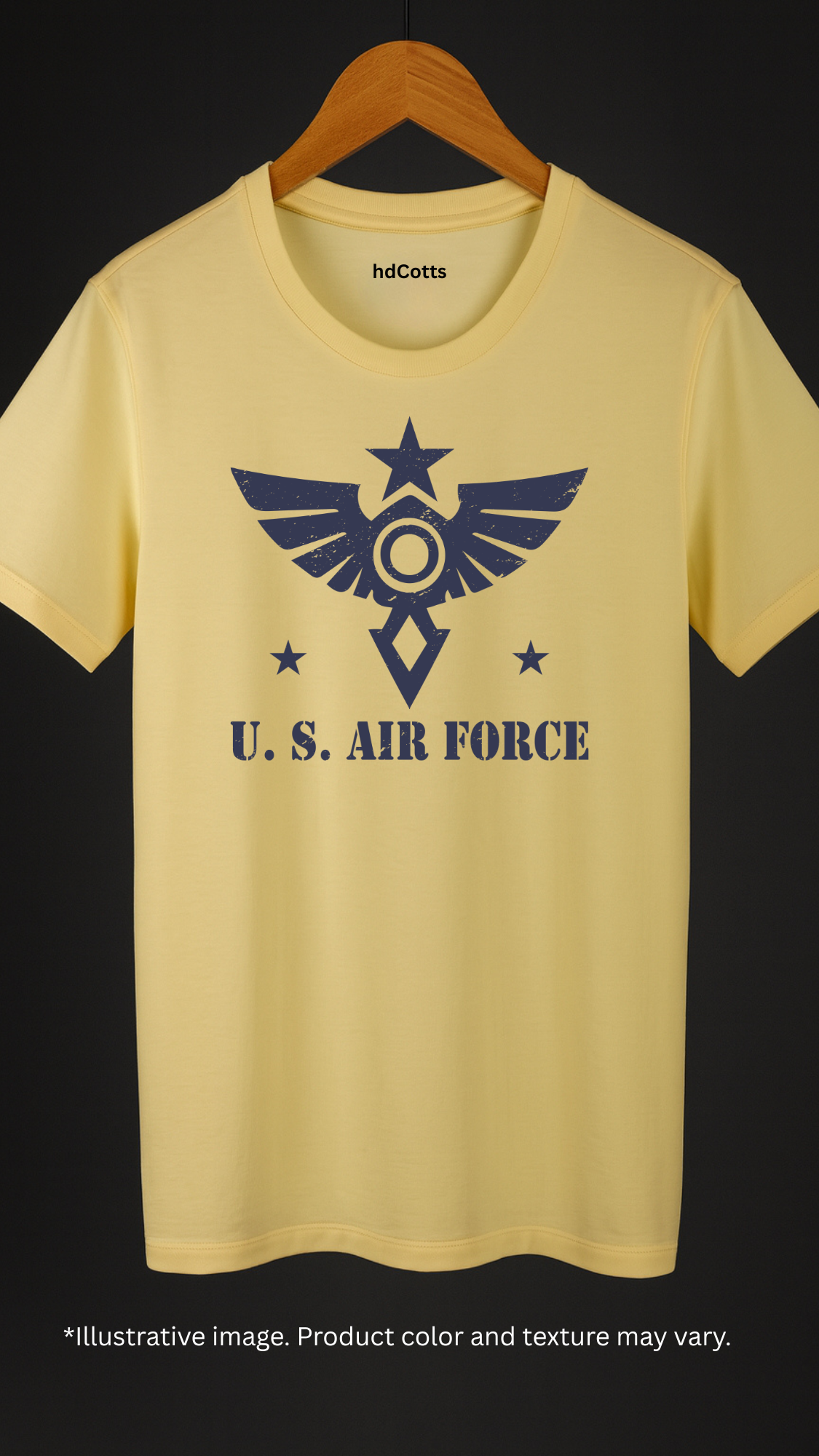 Supima Cotton Graphic - U.S.Air Force Blue
