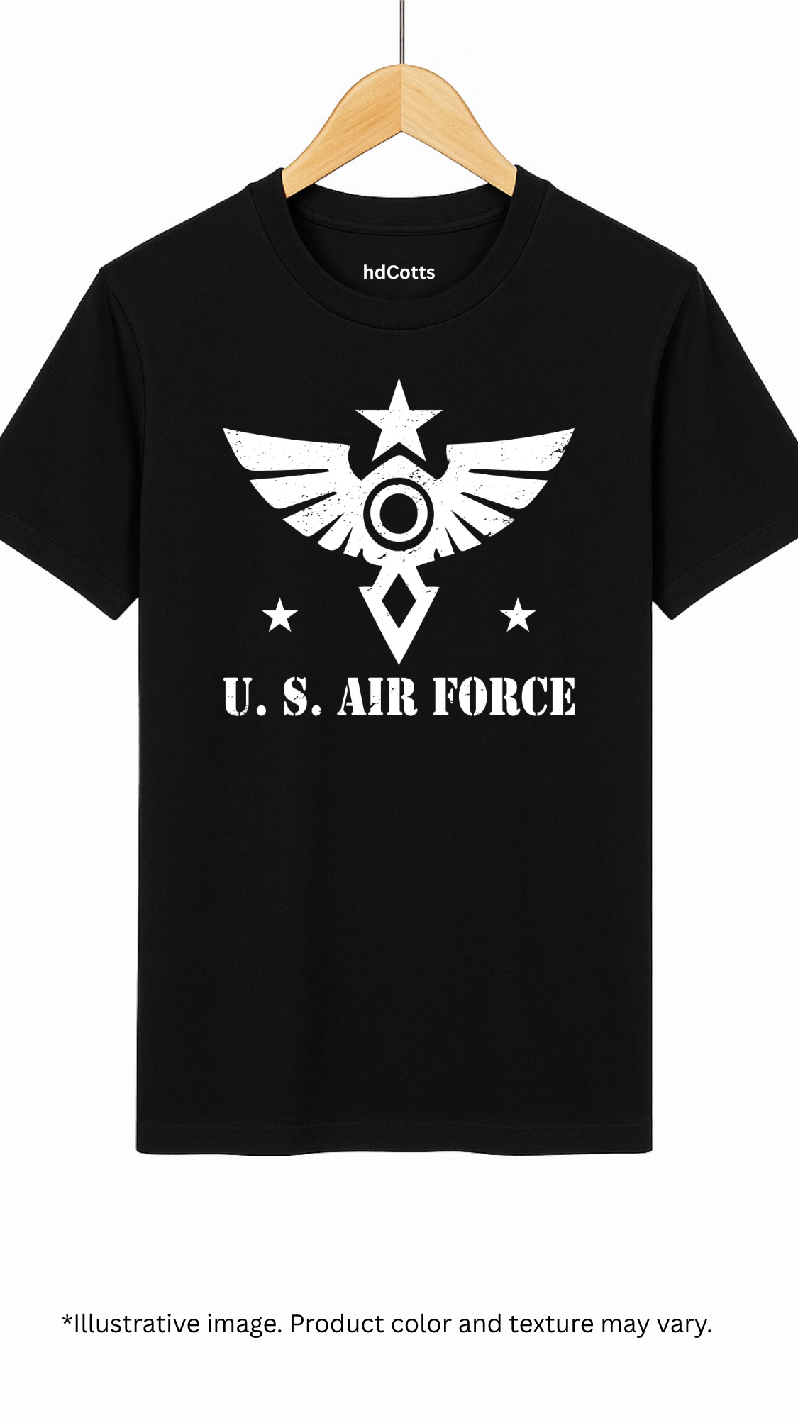 Supima Cotton Graphic - Air Force Veteran White