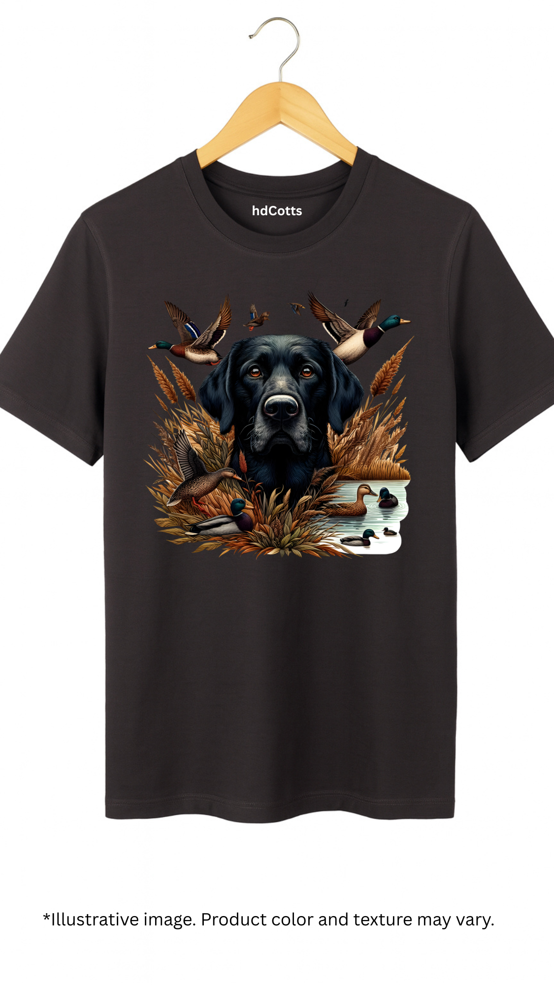 Supima Cotton Graphic - Hunting Dog