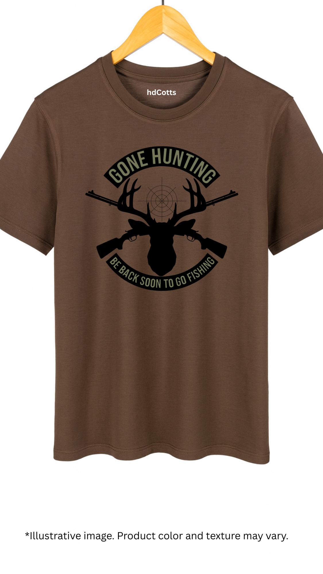 Supima Cotton Graphic - Gone Hunting