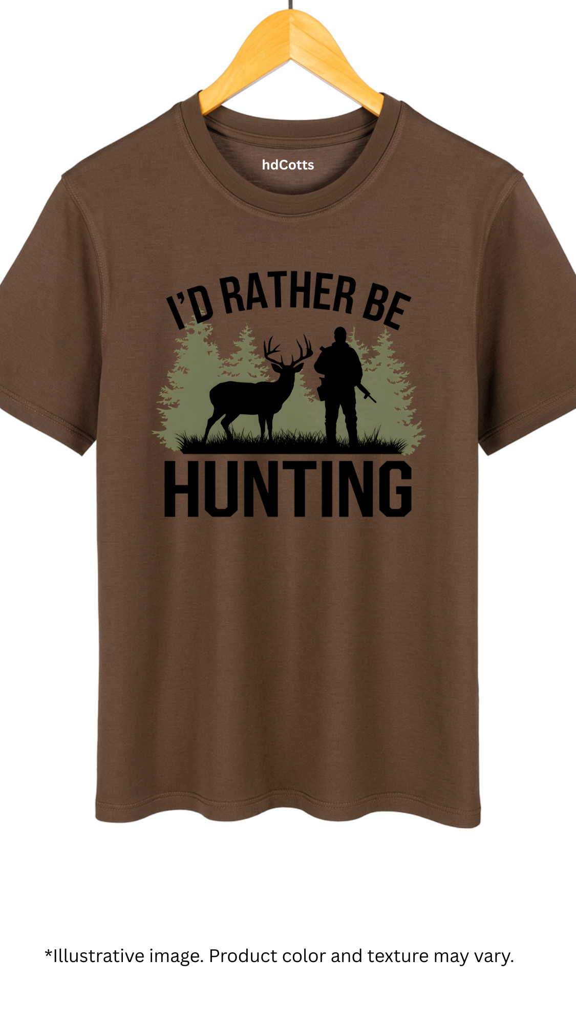 Supima Cotton Graphic - Rather be Hunting