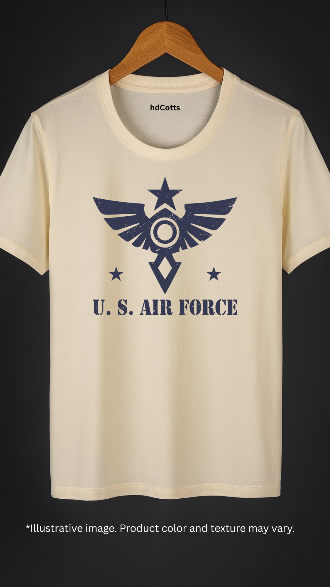 Supima Cotton Graphic - U.S.Air Force Blue