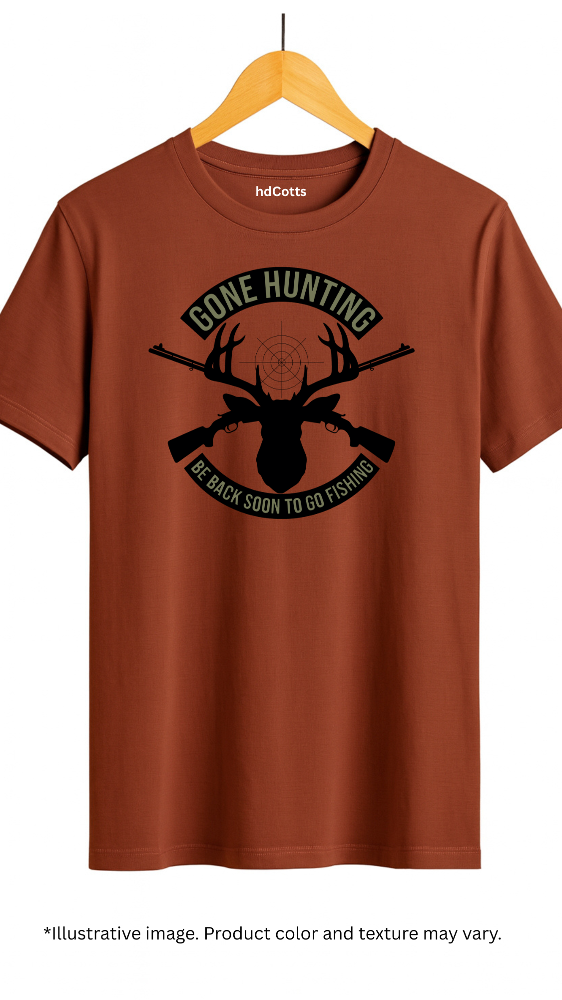 Supima Cotton Graphic - Gone Hunting