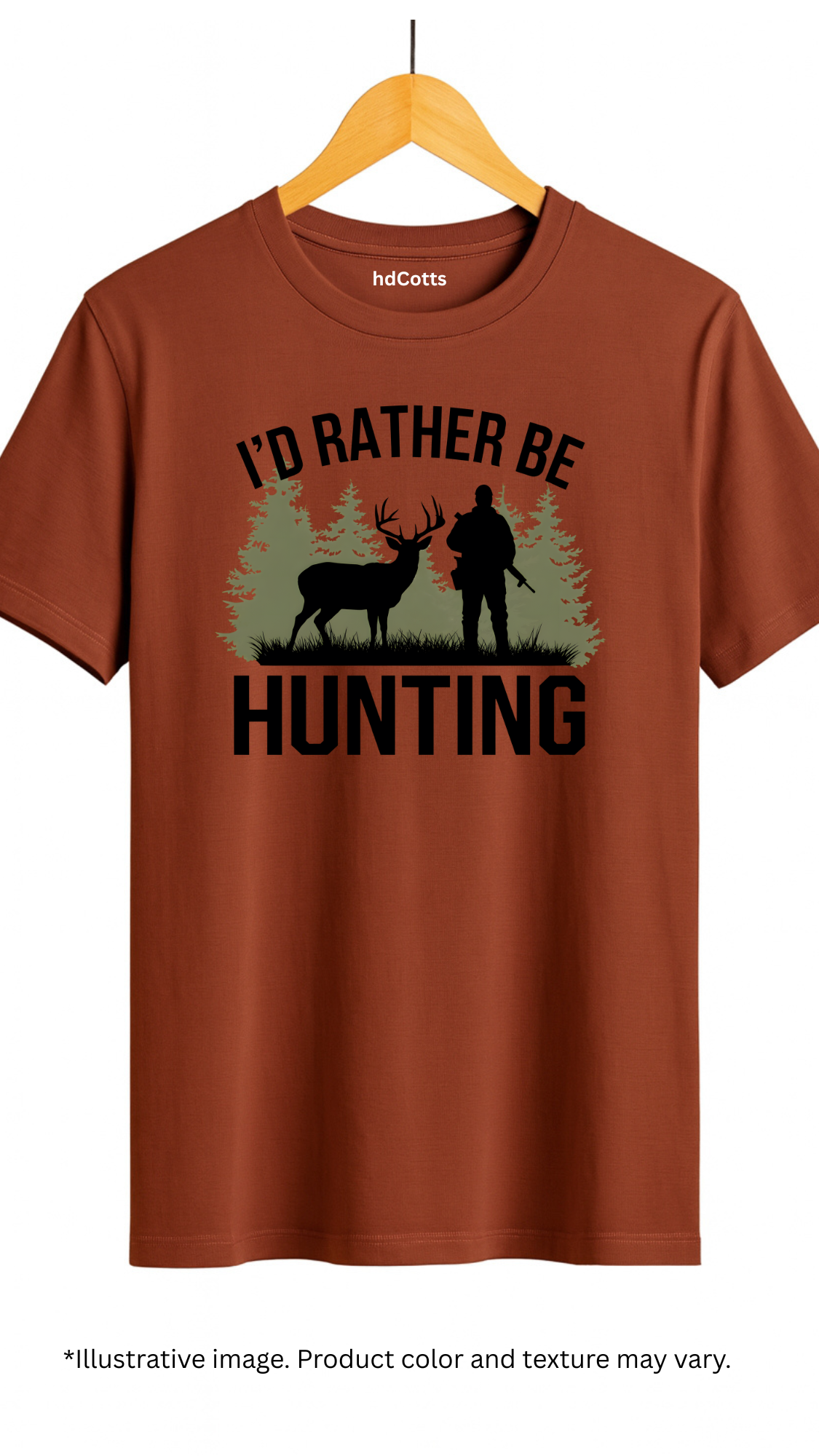 Supima Cotton Graphic - Rather be Hunting