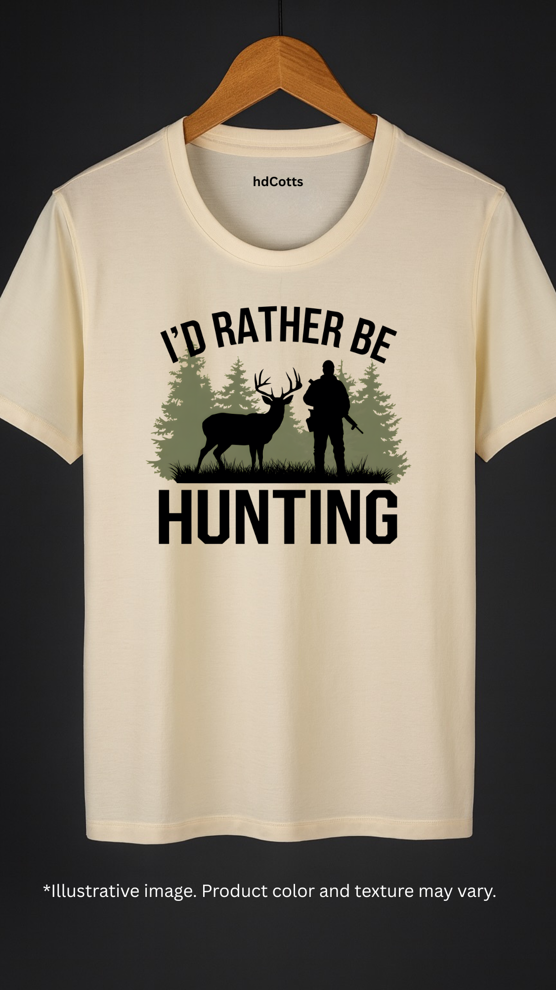Supima Cotton Graphic - Rather be Hunting