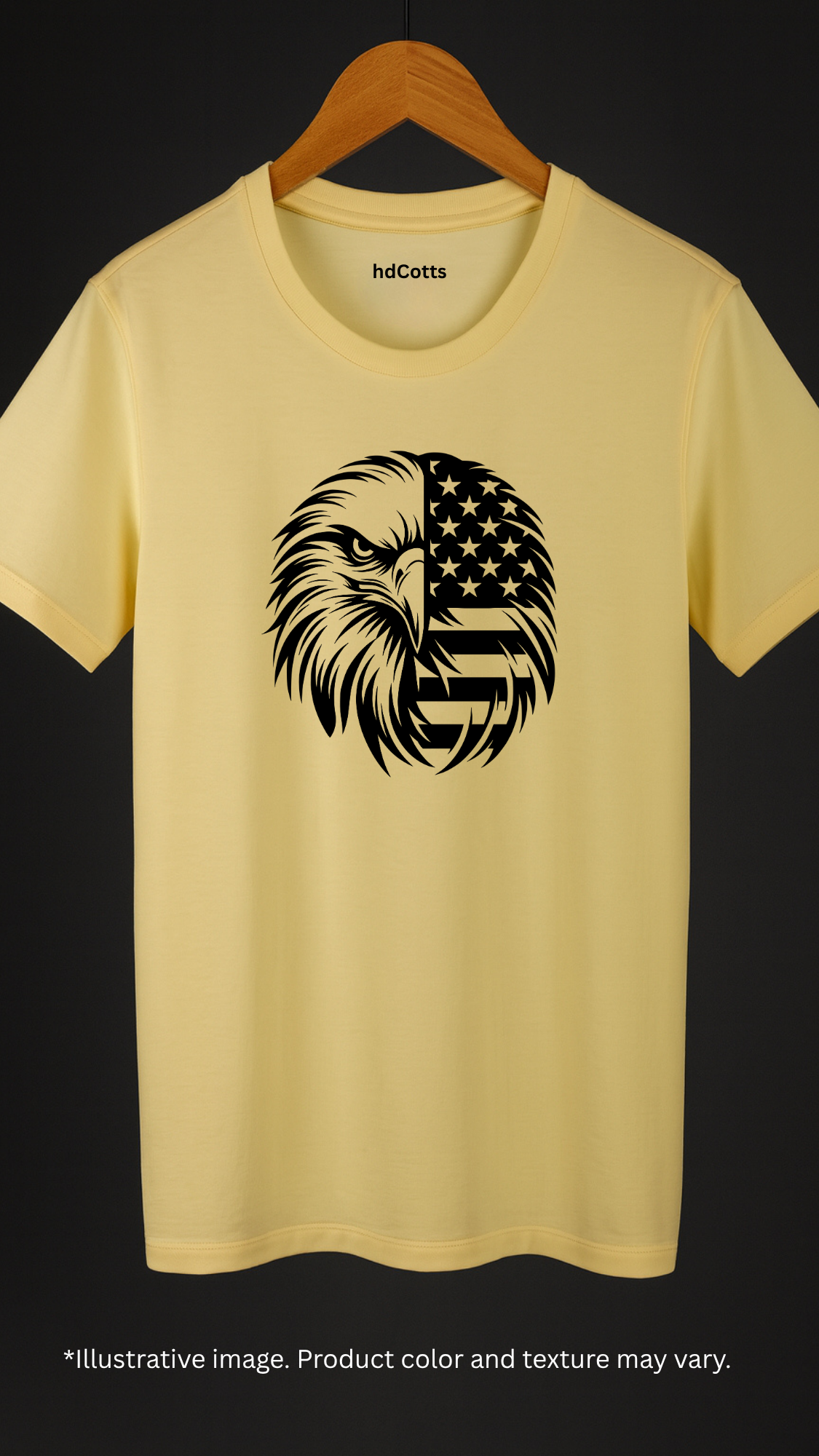 Supima Cotton Graphic - Eagle face