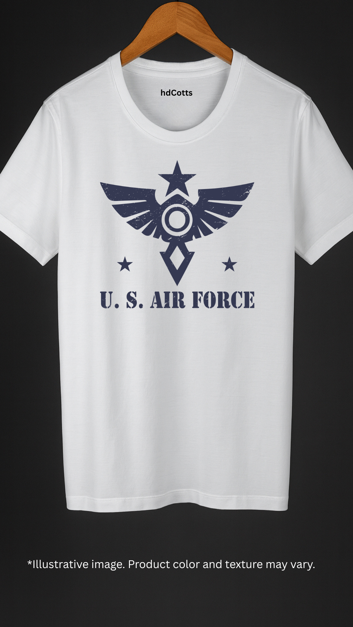 Supima Cotton Graphic - U.S.Air Force Blue