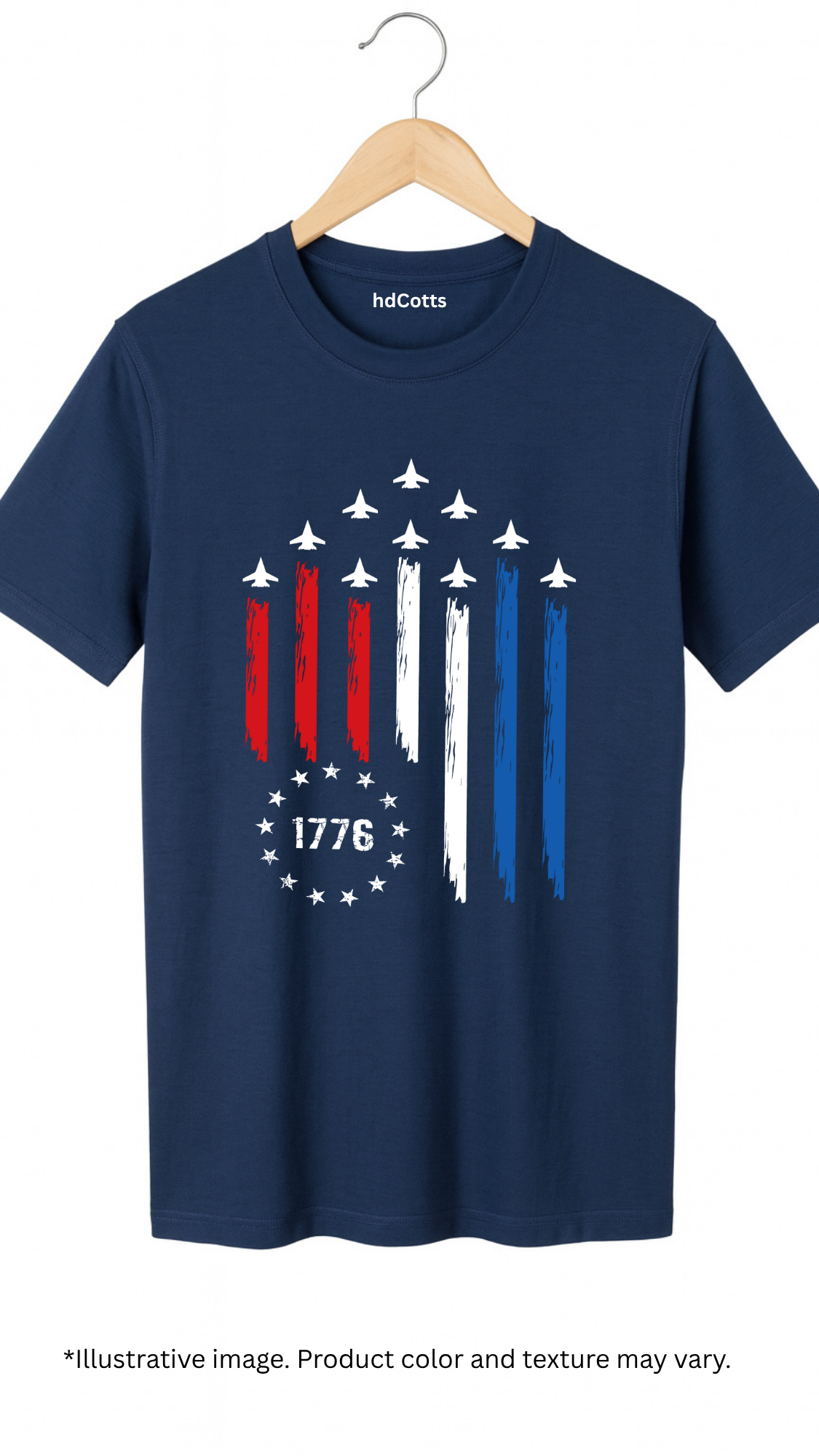 Supima Cotton Graphic - USA 1776