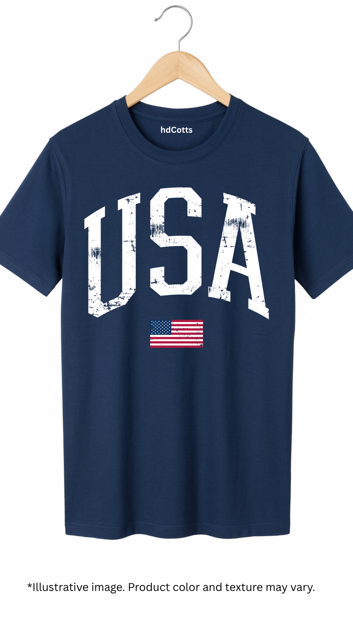 Supima Cotton Graphic - USA White