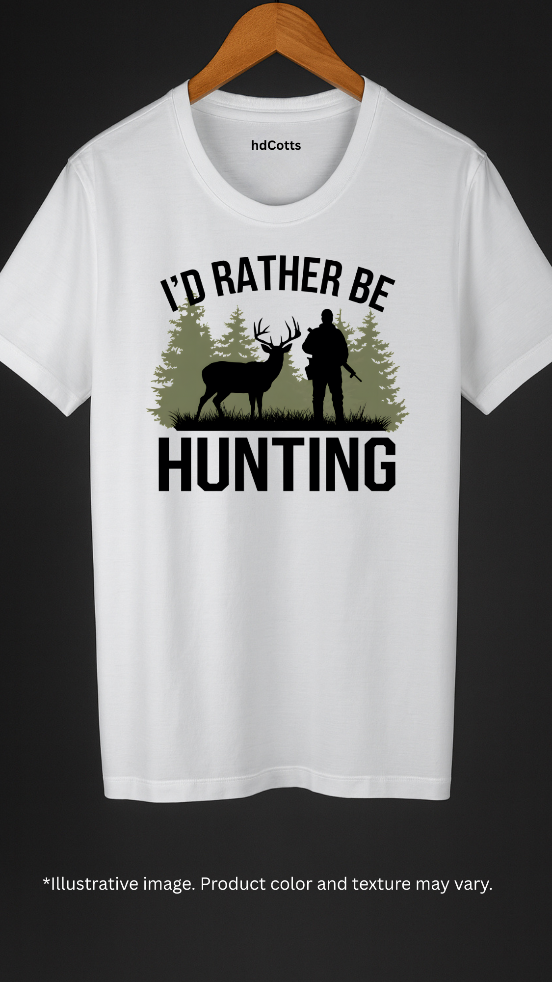 Supima Cotton Graphic - Rather be Hunting