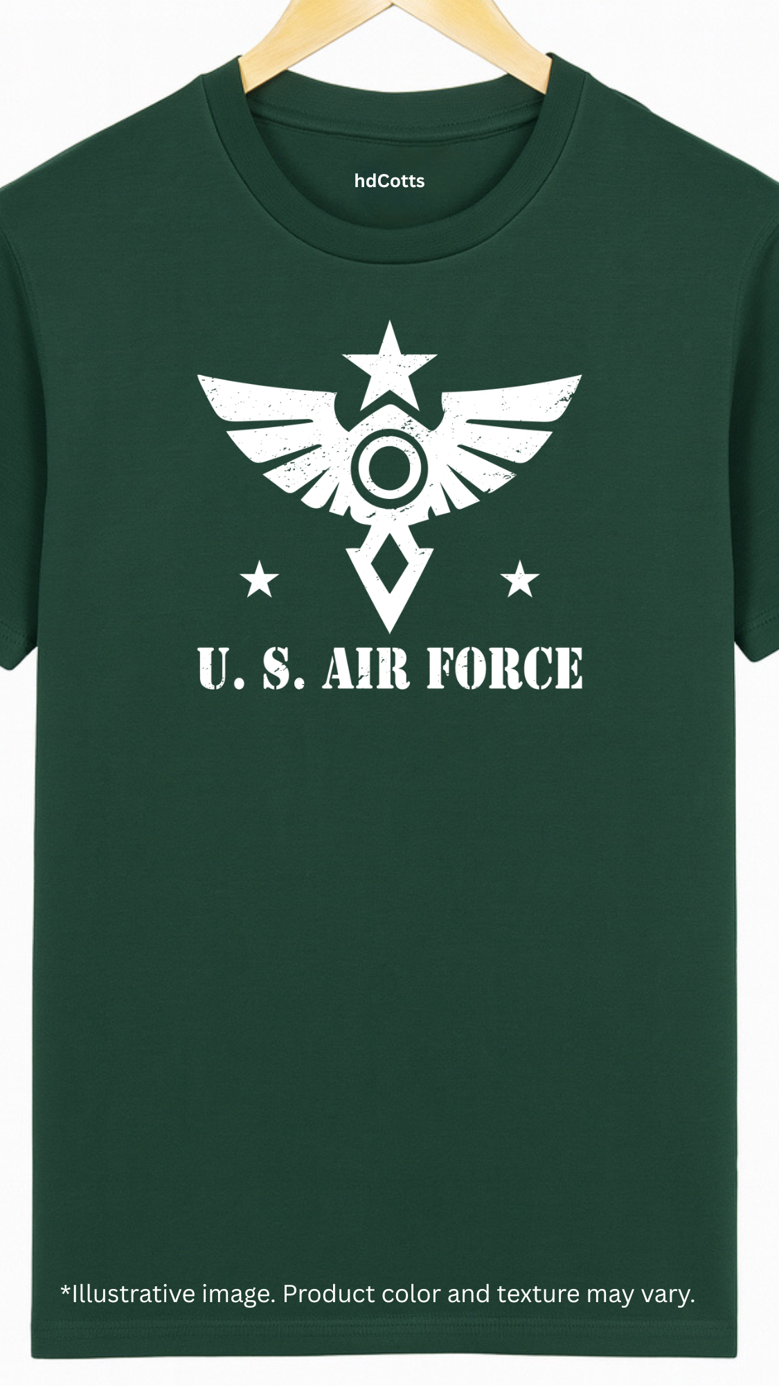 Supima Cotton Graphic - Air Force Veteran White