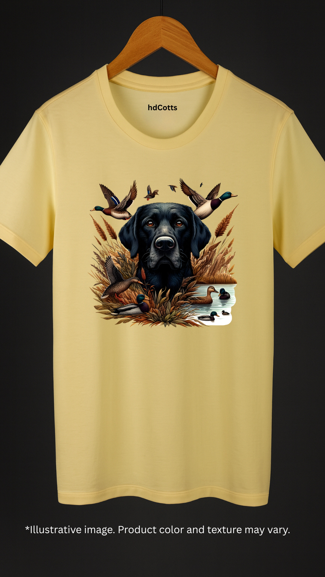 Supima Cotton Graphic - Hunting Dog