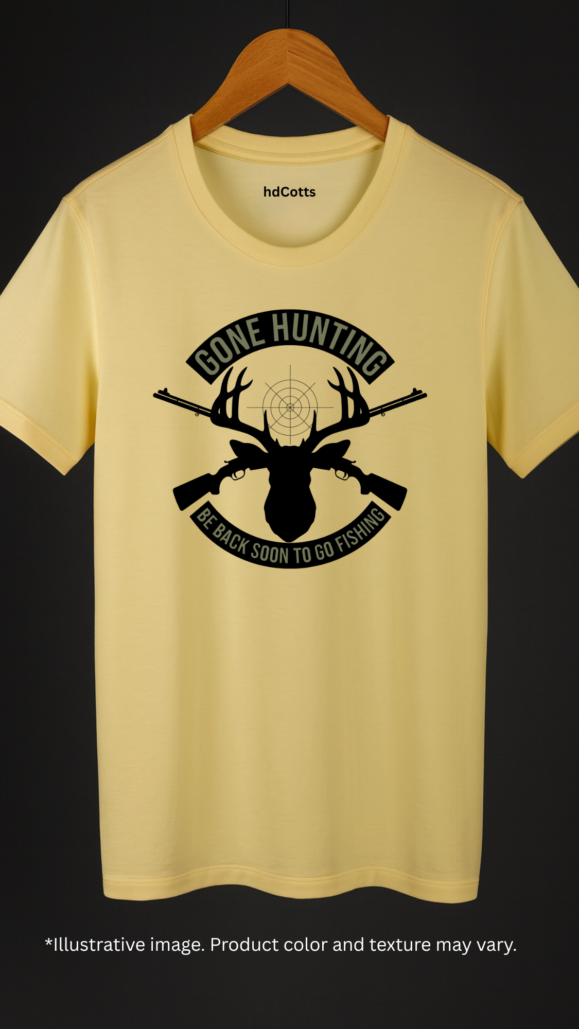 Supima Cotton Graphic - Gone Hunting