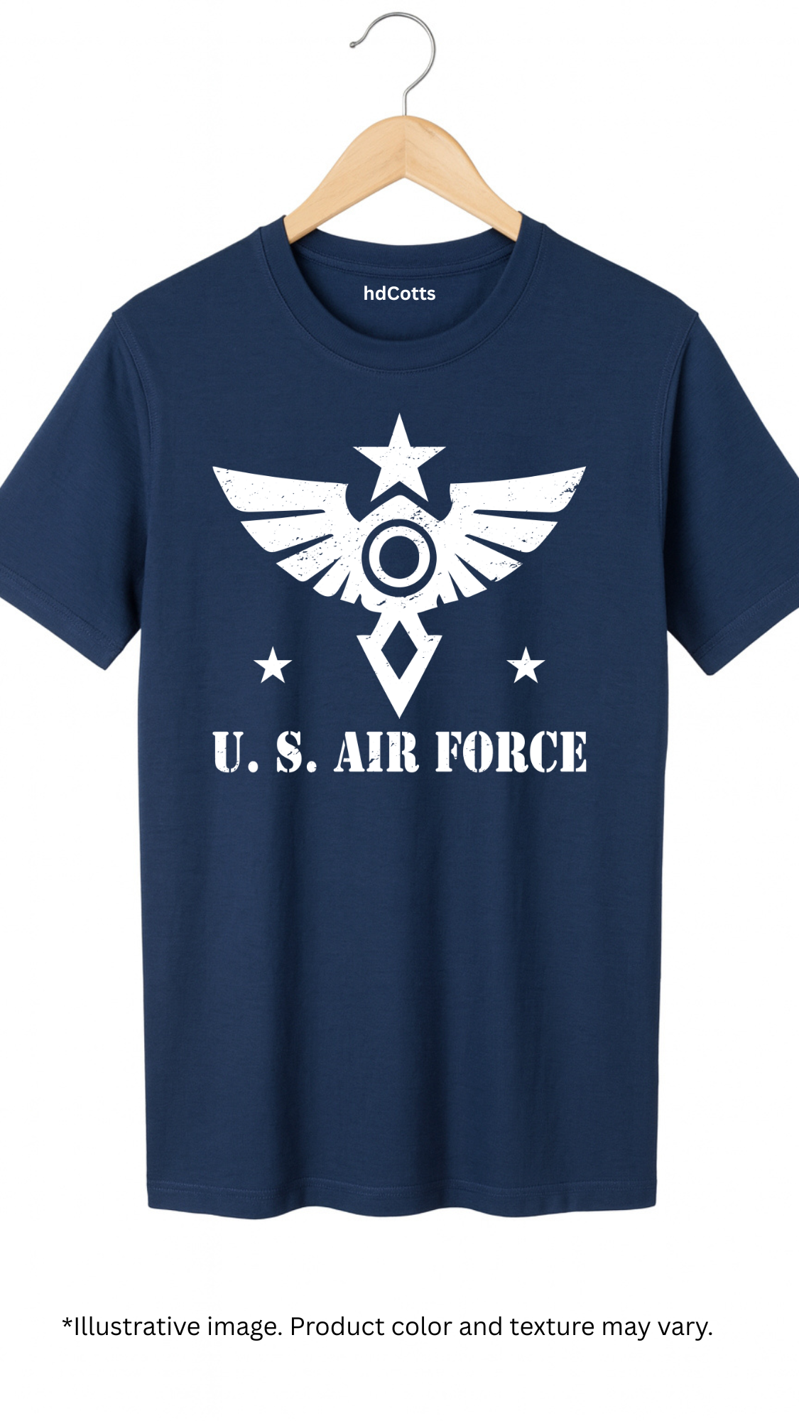 Supima Cotton Graphic - Air Force Veteran White