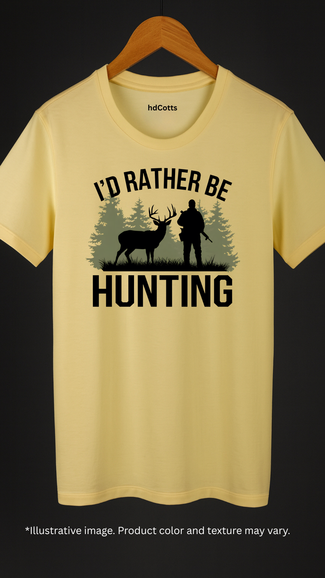 Supima Cotton Graphic - Rather be Hunting
