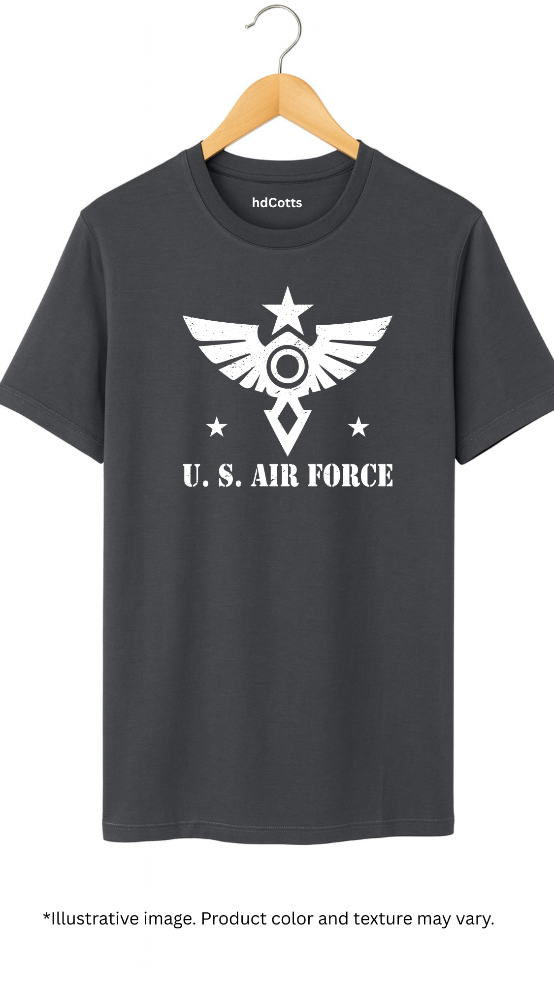Supima Cotton Graphic - Air Force Veteran White