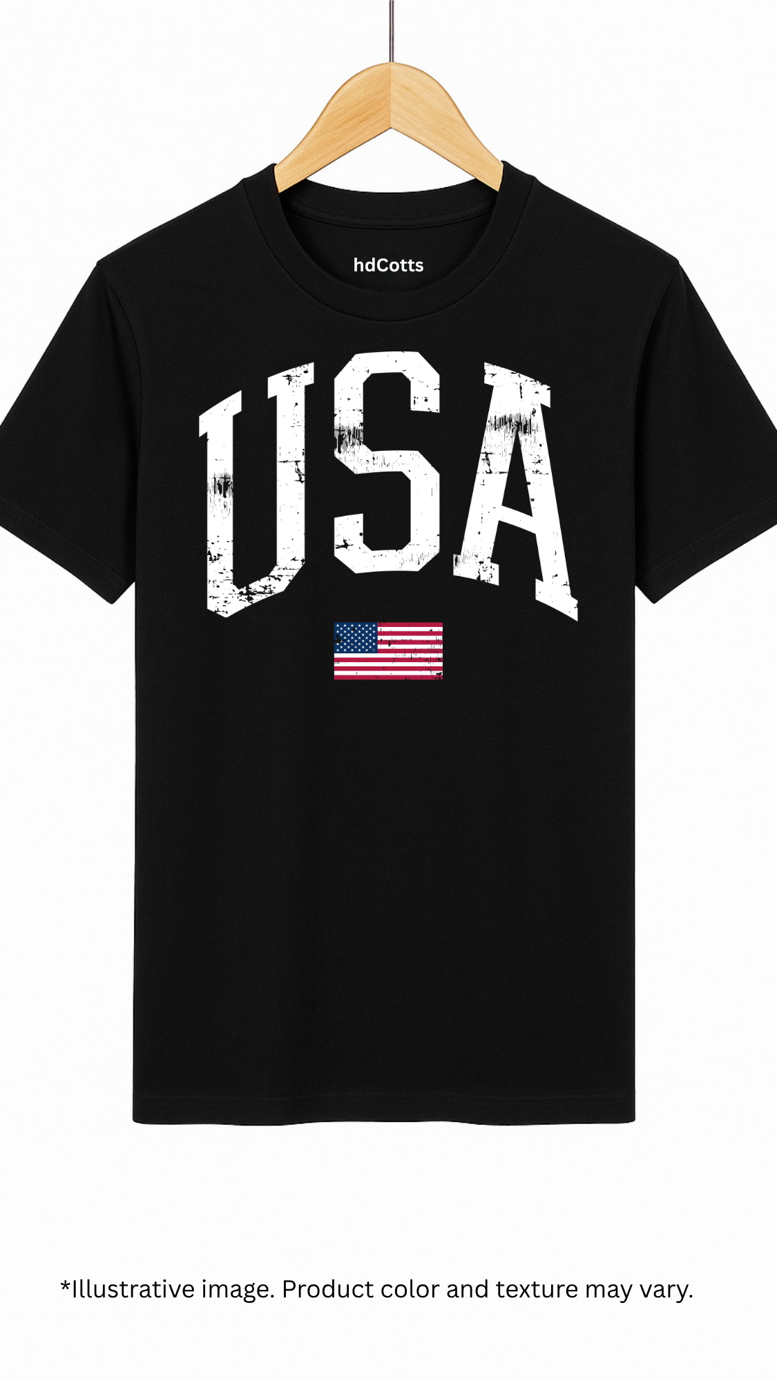 Supima Cotton Graphic - USA White