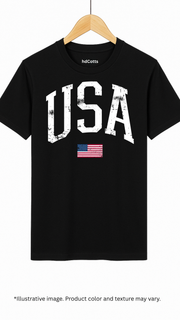 Supima Cotton Graphic - USA White