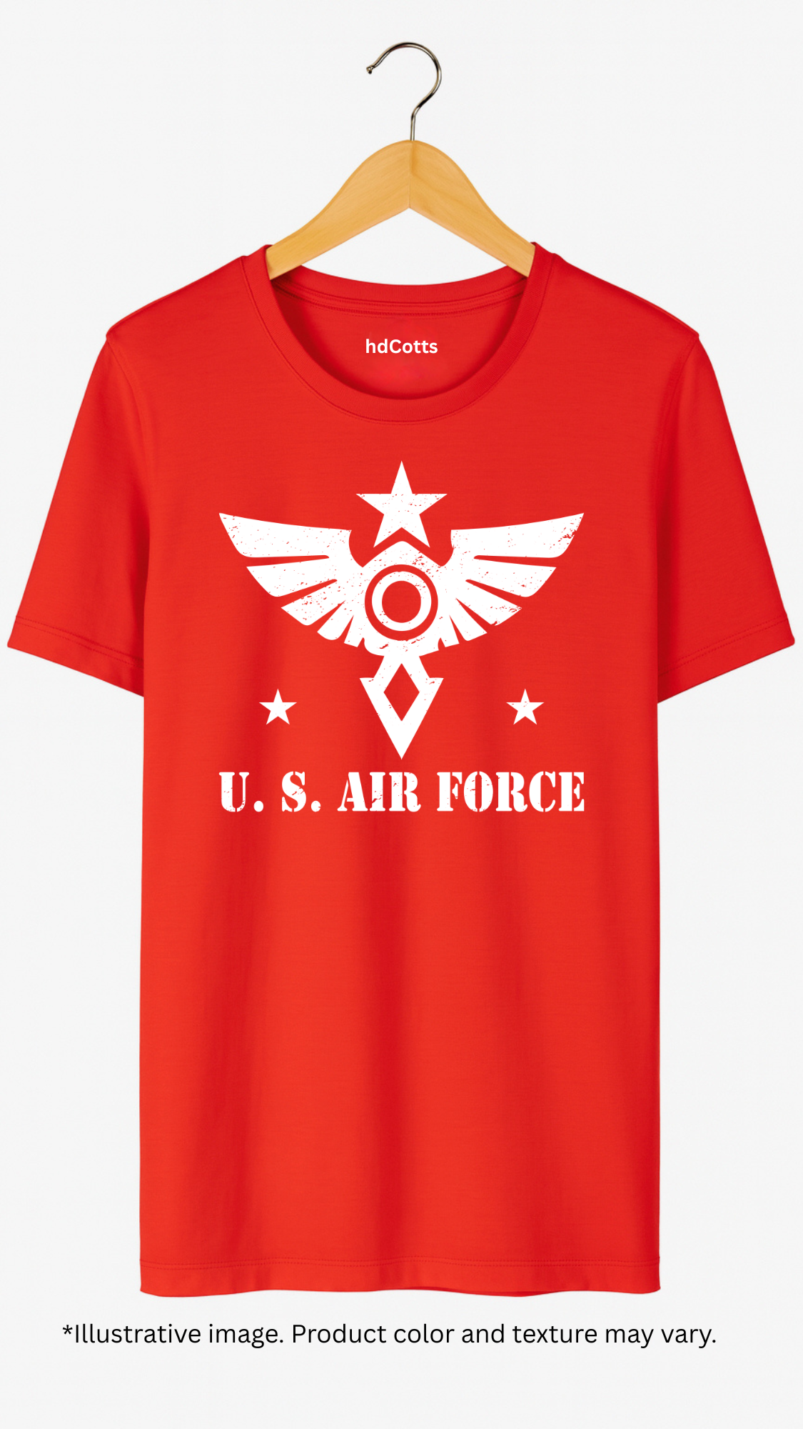 Supima Cotton Graphic - Air Force Veteran White