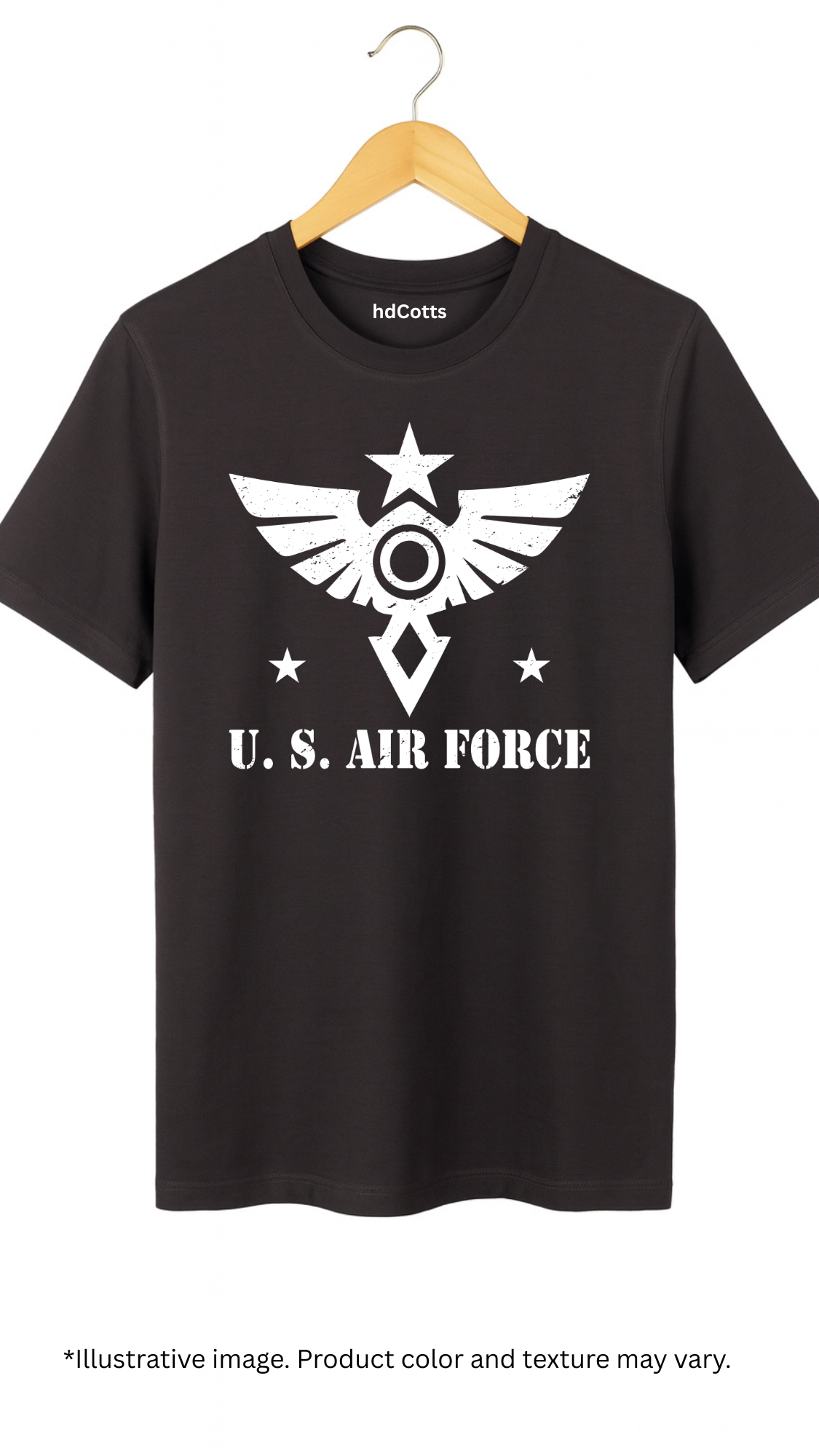 Supima Cotton Graphic - Air Force Veteran White