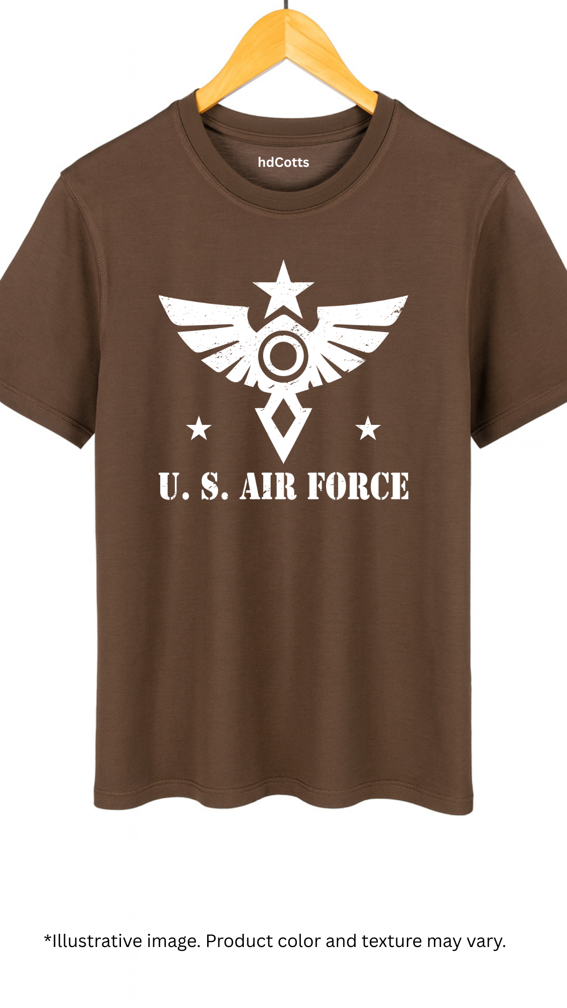 Supima Cotton Graphic - Air Force Veteran White