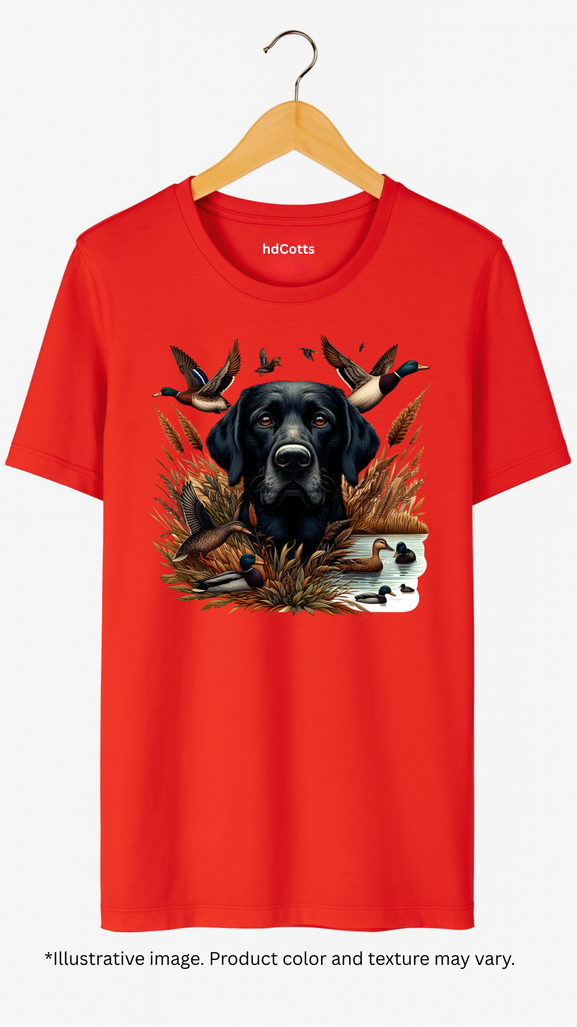 Supima Cotton Graphic - Hunting Dog