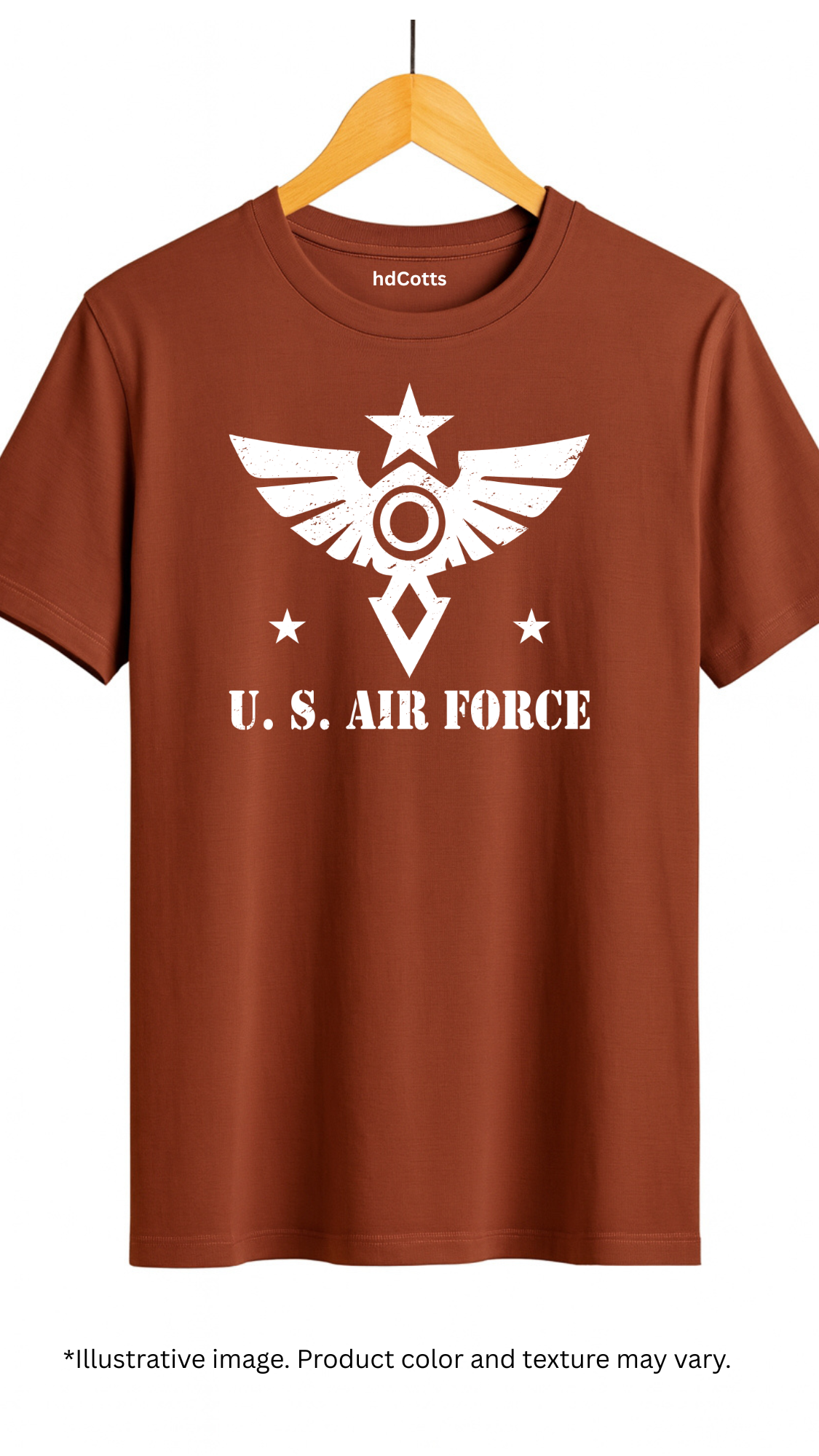 Supima Cotton Graphic - Air Force Veteran White