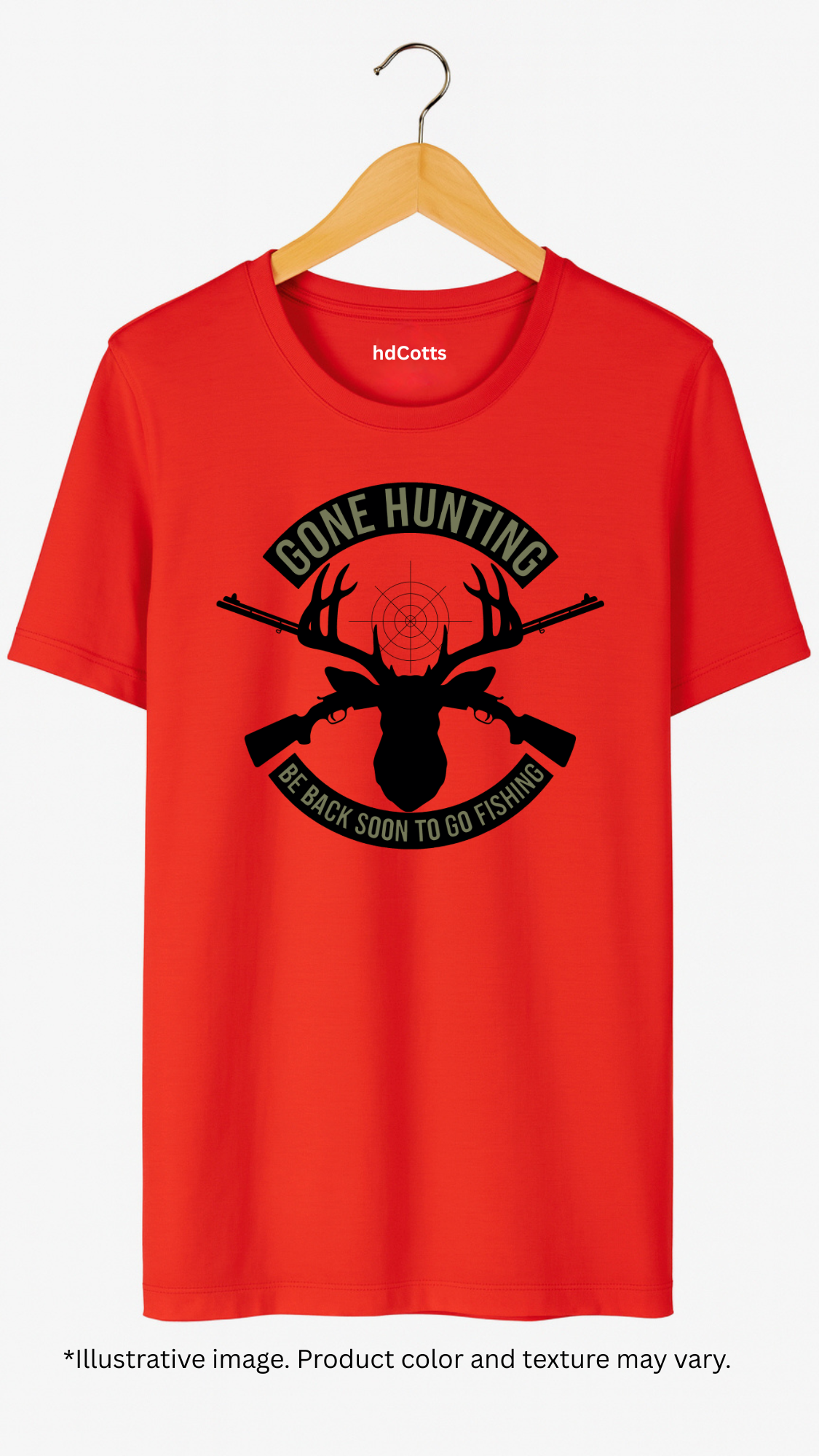 Supima Cotton Graphic - Gone Hunting