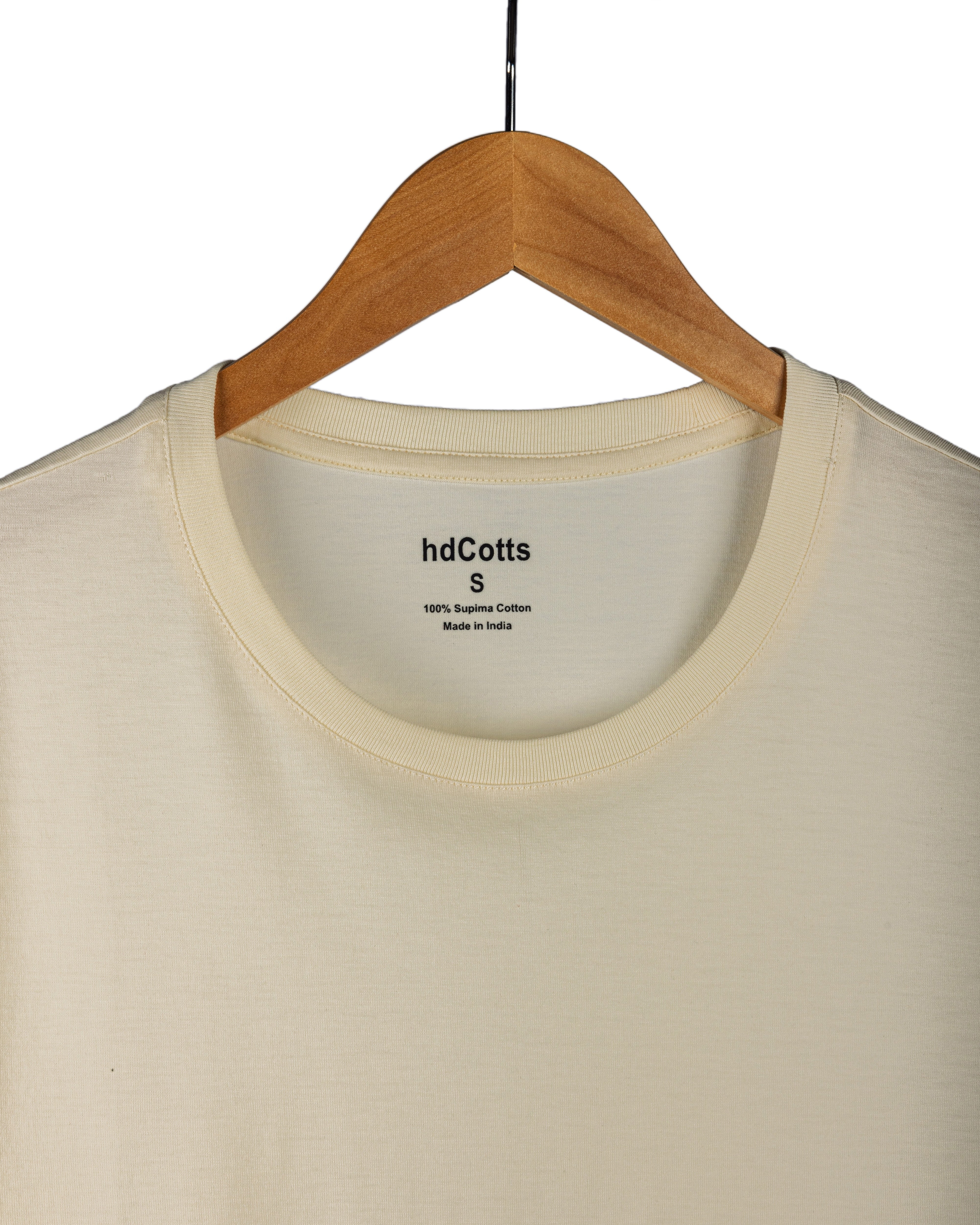 Supima Cotton Mens T-Shirt - Artic Wolf