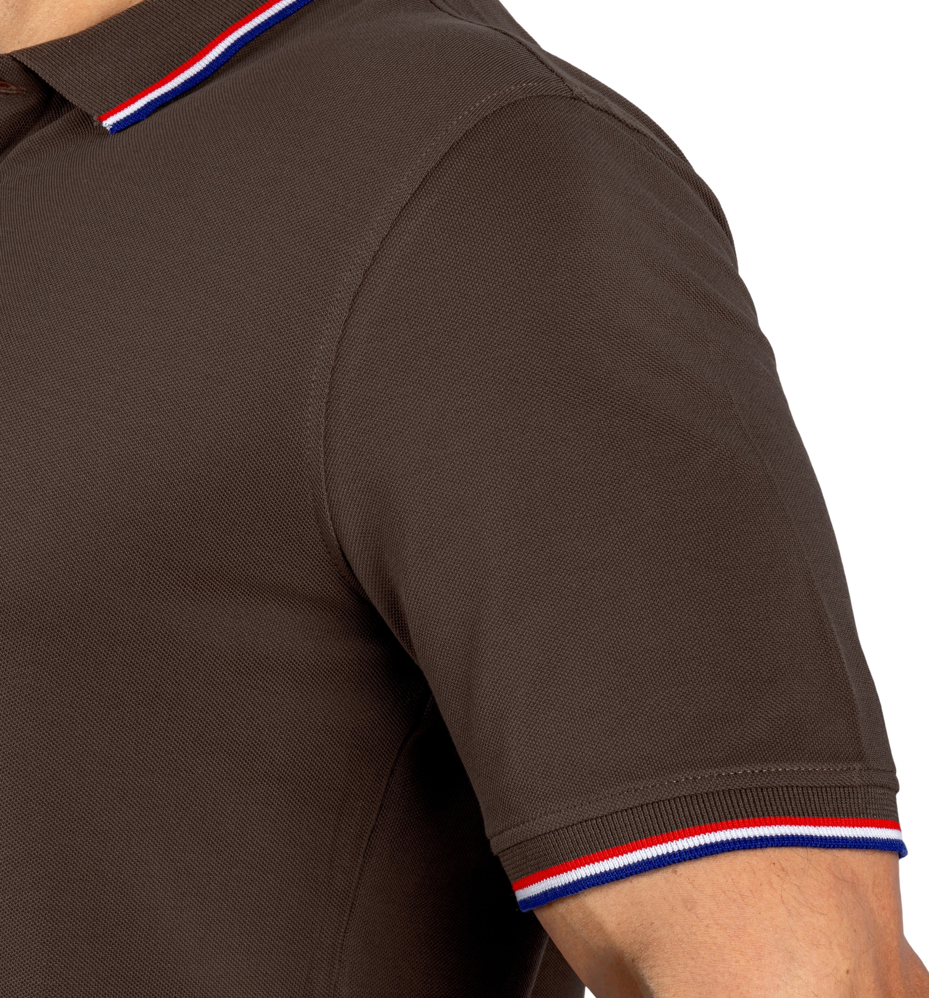 Supima Cotton POLO - Chocolate Brown – hdcotts