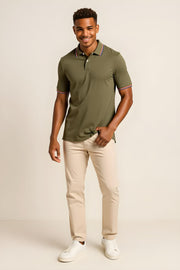 Supima Cotton POLO - Martini Olive