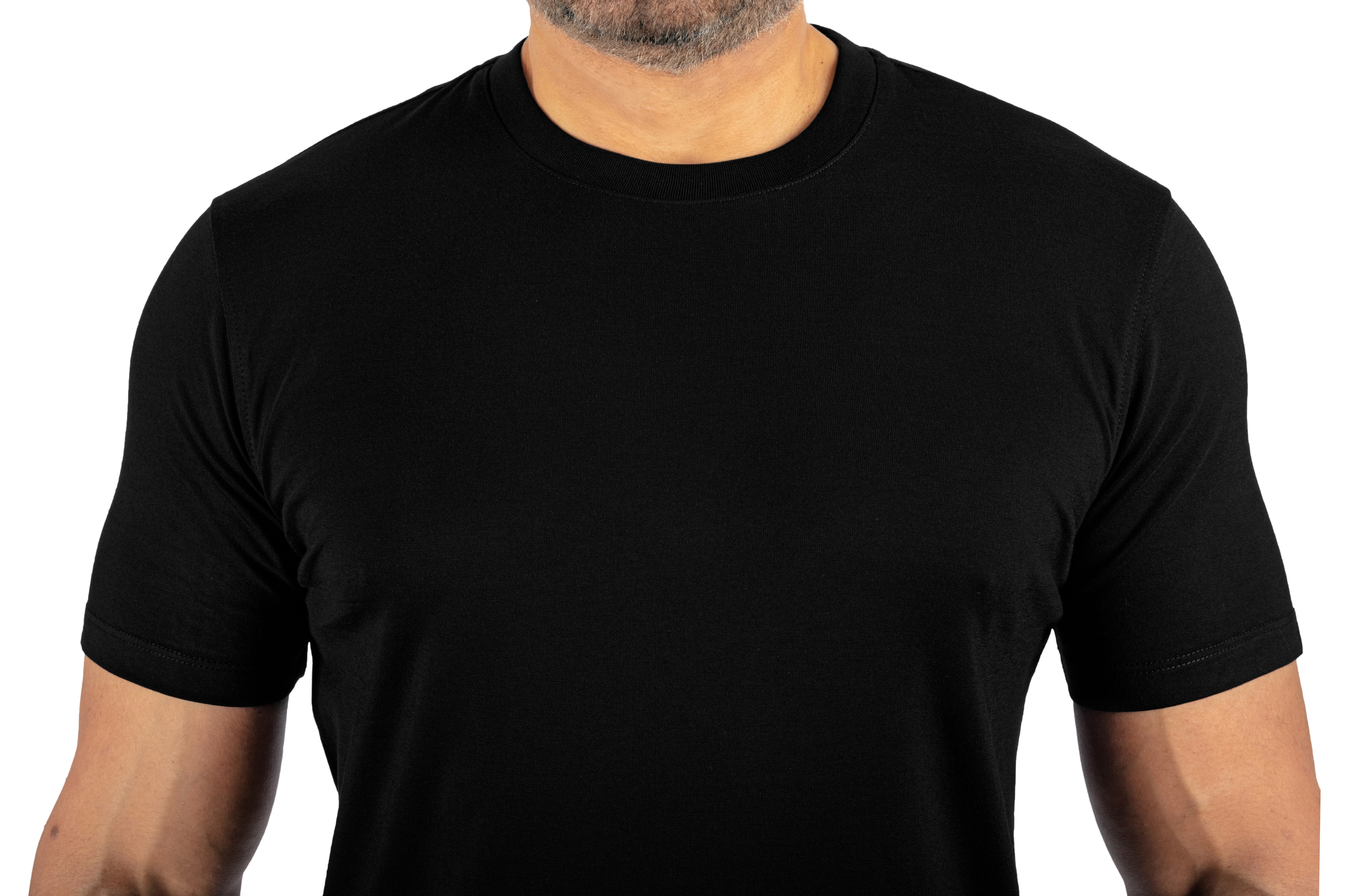 Supima Cotton Mens T-Shirt - Black